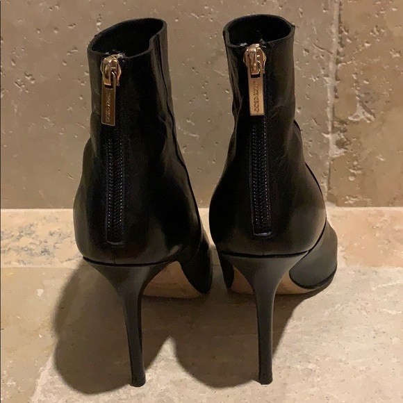 JIMMY CHOO STILETTO ANKLE BOOTIES - Picture 9 of 14